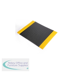 5 Star Anti-Fatigue Premium Bubble Mat 0.9 x 1.5m Black/Yellow FS712679