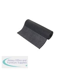 5 Star Anti-Slip Runner Mat 1 x 5m Black FS712745