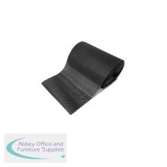 5 Star PVC Anti-Slip Floor Mat 1.2 x 1m Black FS712772