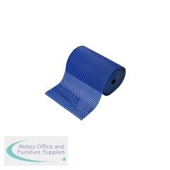 5 Star PVC Anti-Slip Floor Mat 0.59 x 1m Blue FS712774