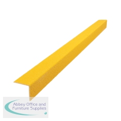 5 Star Anti-Slip Stair Nosing 3m x 55mm x 55mm Yellow FS712855