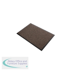 5 Star Entrance Door Mat 1.2 x 1.8m Black/Brown FS712889
