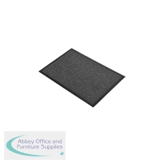 5 Star Super Dry Entrance Door Mat 0.6 x 0.9m Black FS712923