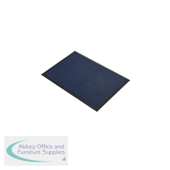 5 Star Super Dry Entrance Door Mat 0.6 x 0.9m Blue FS712926