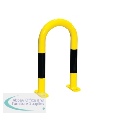5 Star Black Bull Medium Duty Protection Guard for Outdoor Use 600x360mm Yellow/Black FS778789