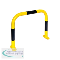 5 Star Black Bull Medium Duty Protection Guard for Outdoor Use 600x750mm Yellow/Black FS779724