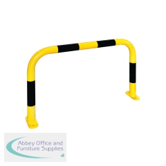5 Star Black Bull Medium Duty Protection Guard for Indoor Use 600x1000mm Yellow/Black FS779762