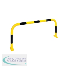 5 Star Black Bull Medium Duty Protection Guard for Indoor Use 600x1500mm Yellow/Black FS780188