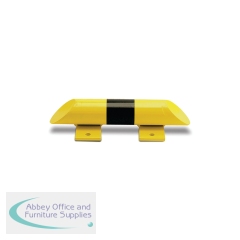 5 Star Black Bull Collision Protection Bar for Indoor Use 86x400mm Yellow/Black FS781321