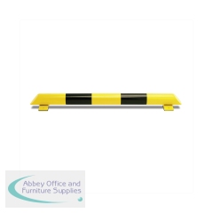 5 Star Black Bull Collision Protection Bar for Indoor Use 86x1200mm Yellow/Black FS782359