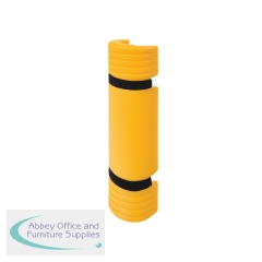 5 Star Traffic-Line Pallet Racking Protector Plastic 550x126x85mm Yellow FS786777