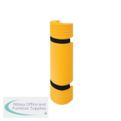 5 Star Traffic-Line Pallet Racking Protector Plastic 550x162x115mm Yellow FS786807