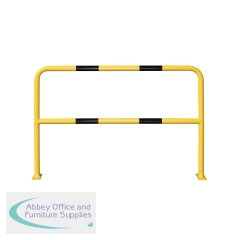 5 Star Traffic-Line Steel Hoop Guard for Outdoor Use 1000x1500mm Yellow/Black FS790118
