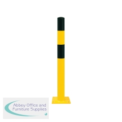 5 Star Black Bull Heavy Duty Bollard Type S 1200mm Yellow/Black FS790651