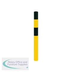 5 Star Black Bull Heavy Duty Bollard Type S 1600mm Yellow/Black FS791061