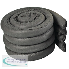 5 Star General Purpose Absorbent Socks in a Box 88cm x 3m Grey (Pack of 8) GS08