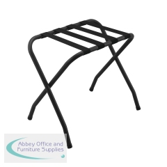 Ashton Metal Luggage Rack Black (Pack of 4) 10441