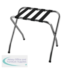 Ashton Metal Luggage Rack Chrome (Pack of 4) 5996