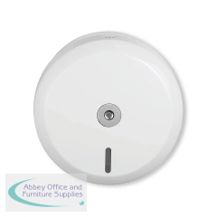 Essence Centrefeed One Sheet Toilet Paper Dispenser White WR-ESS-CPULL-W