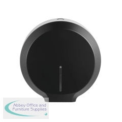 Essence Commercial Mini Jumbo Toilet Roll Dispenser Black WR-ESS-MJUMBO-B