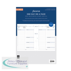 Filofax Refill Day Per Page A4 White 2027 27-68719