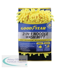 Goodyear 2-in-1 Microfibre Noodle Wash Mitt 904012