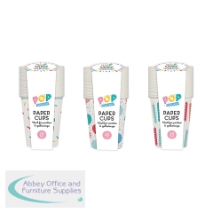 Party Printed Paper Cups 275ml x20 (Pack of 18) PAR11518OB
