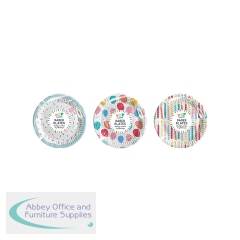 Party Paper Plates x20 (Pack of 18) PAR11523OB