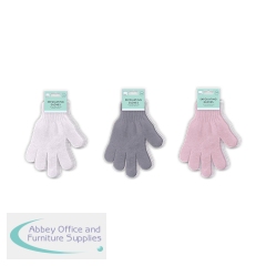 Forever Beautiful Exfoliating Gloves 2 Pairs Assorted (Pack of 24) PER11668