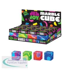 Marble Squishy Cube 50x50x50mm (Pack of 12) TOY13941OBCDU