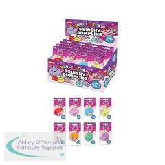 Dumpling Bubble Keyring 45mm (Pack of 12) TOY13986OBCDU