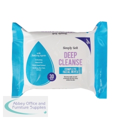 Simply Deep Cleanse Facial Wipes x30 (Pack of 48) PER1858OB