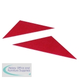 Exacompta Guildhall Legal Corners 315gsm Red (100 Pack) GLC-RED