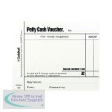 Exacompta Guildhall Petty Cash Pad 100 Leaves 127x102mm White (5 Pack) 103 1569