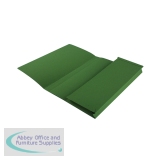 Exacompta Guildhall Full Flap Pocket Wallet Foolscap Green (Pack of 50) PW2-GRN