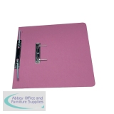 Exacompta Guildhall Heavyweight Transfer Spiral File 420gsm Foolscap Pink (Pack of 25) 211/7006