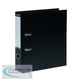 Exacompta Guildhall 80mm Lever Arch File A4 Black (Pack of 10) 222/2000Z