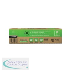 Exacompta Till Receipt Roll 48Gsm 80X45Mm 28M White (Pack of 8) 40766E