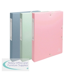 Exacompta Autentik Filing Box 40mm Spine A4 Assorted 59339E