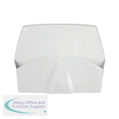 Exacompta Horizontal Printed Media Wall Sorter White 61113D