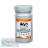 Gojo Hand and Surface Scrubbing Wipes Canister (Pack of 80) 9680-06-EEU
