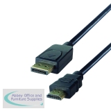 Connekt Gear DisplayPort to HDMI Display Cable 2m 26-6220