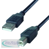 Connekt Gear 3M USB Cable A Male to B Male (Pack of 2) 26-2907/2