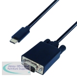GR02692 - Connekt Gear USB C to VGA Connector Cable 2m 26-2992