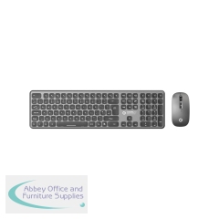 connektgear KB235 USB Standard UK Layout Keyboard and 3 Button Optical Mouse Black 24-0238
