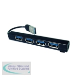 Connekt Gear USB V3 4 Port Cable Hub Bus Powered 25-0058