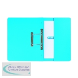 Elba Spring Pocket File Mediumweight Foolscap Blue (Pack of 25) 100090146