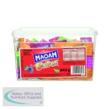 Haribo Maoam Stripes Sweets Drum 840g 58047