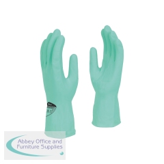 Shield Latex Rubber Household Glove 300mm Large Green (Pack of 12) GR03/9G12