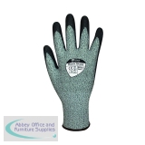 Matrix GH315 Polyurethane Coated High Cut Resistant Gloves Size 9 Grey GH315/9